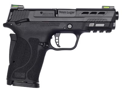Smith & Wesson M&P Shield EZ Ported-Barrel Semi-Auto Pistol with Manual Thumb Safety