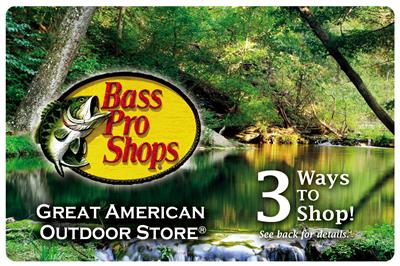 Bass Pro Shops Pond Gift Card