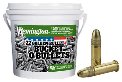 Remington Bucket O Bullets .22 LR 36 Grain Rimfire Ammo