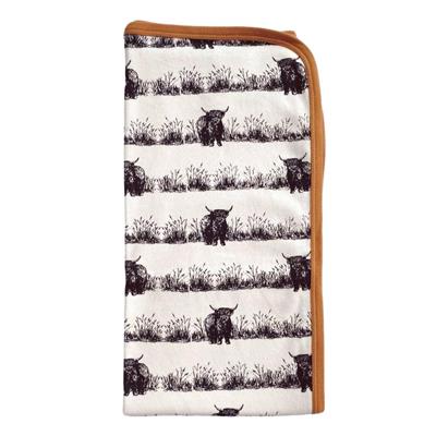 Organic Cotton Blanket - Highland Cow
 – Cat & Dogma