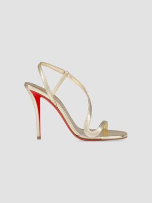 Christian Louboutin Rosa Z 100MM Sandals | Saks Fifth Avenue