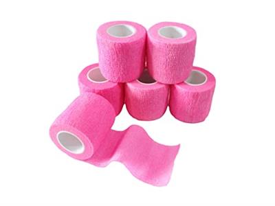 Transun Moo 6 Pack 2 x 5 Yards Self Adhesive Bandage Wrap Breathable Cohesive Vet Wrap for Pets, Elastic Self-Adherent Tape for Sports, Wrist, Ankle
