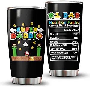 Amazon.com | 34HD Gifts for Dad, Dad Tumbler with Lid Stainless Steel, Dad Travel Coffee Mug, Dad Drinking Cup, Father Day Gifts: Tumblers & Water Gla