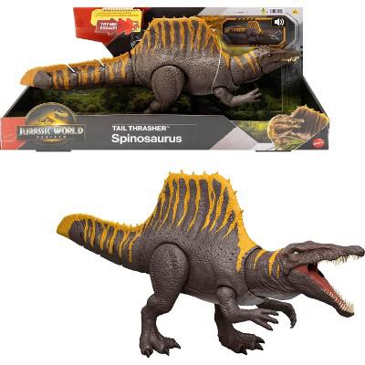 Jurassic World Rebirth Tail Thrasher Spinosaurus Action Figure, Dinosaur Toy with 2 Attack Moves : Target