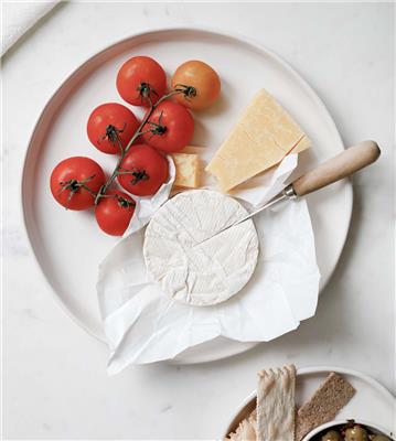 Franco Rustic White Serving Plate