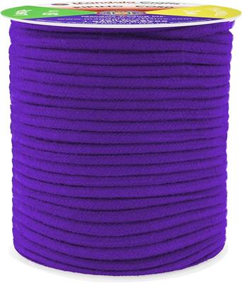 Amazon.com: Mandala Crafts Purple Soft Replacement Drawstring Cords for Sweatpants Bags - Piping Cord for Sewing Upholstery - 50 Yds 3mm Cotton Cordin
