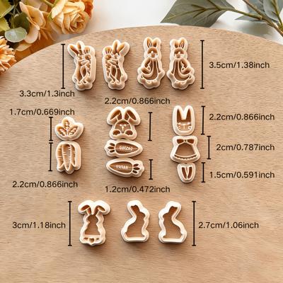 easter bunny polymer clay tools spring clay earring tools - Temu Canada