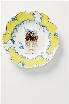 Owl Lou Rota Nature Table Dessert Plate | Anthropologie