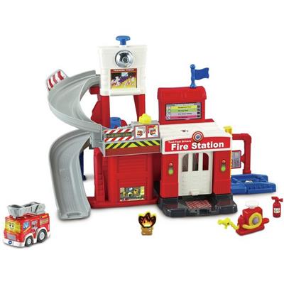 Buy Vtech Toot-Toot Drivers Fire Station | Electronic toys and robots | Argos