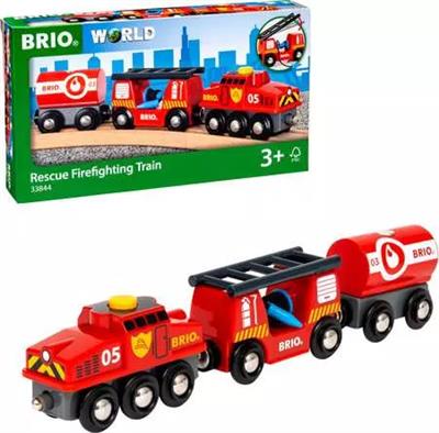 BRIO World Rescue Firefighting Train