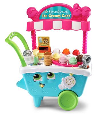 LeapFrog Scoop & Learn Ice Cream Cart™ with Accessories, Toddler Toys - English Version - Walmart.ca