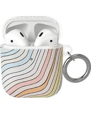 Ride The Wave - Pastel Rainbow Lined AirPods Case | Casely