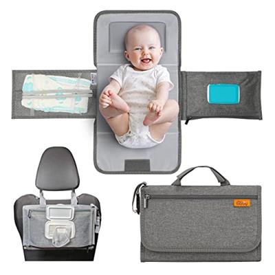 Kopi Baby Portable Diaper Changing Pad - Baby Changing Pad & Diaper Changer Travel Bag, Smart Design Baby Changing Mat, Portable Changing Pad for Baby
