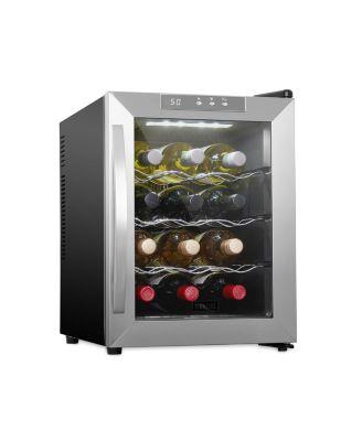 12-Bottle Thermoelectric Wine Cooler - Stainless Steel -