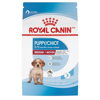 Royal Canin Size Health Nutrition Medium Puppy Dog Food - Pet Valu