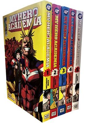 My Hero Academia Volume 1-5 Collection 5 Books Set (Series 1)