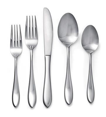 MASTER Chef Point Stainless Steel Flatware Set, Serves 4, 20-pc