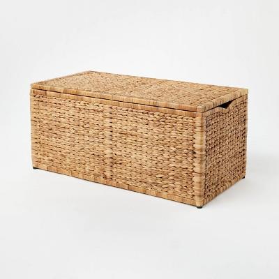 Natural Woven Storage Bench - Thresholdâ„¢ Designed With Studio Mcgee : Target