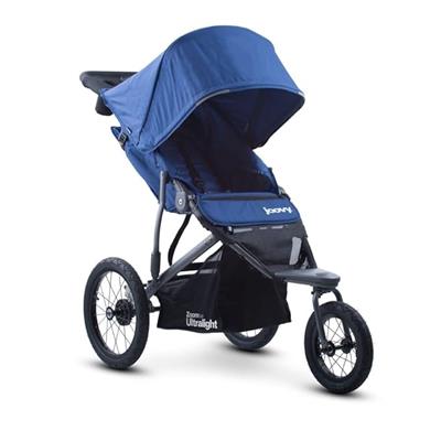 Amazon.com: Joovy Zoom360 Ultralight Jogging Stroller Featuring High Child Seat, Shock-Absorbing Suspension, Extra-Large Air-Filled Tires, Parent Orga
