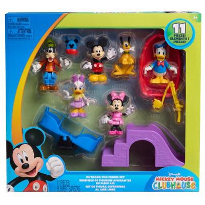 Mickey Mouse Deluxe Action Figure: Set of 6, Plastic TV & Movies Theme, 12 Height : Target