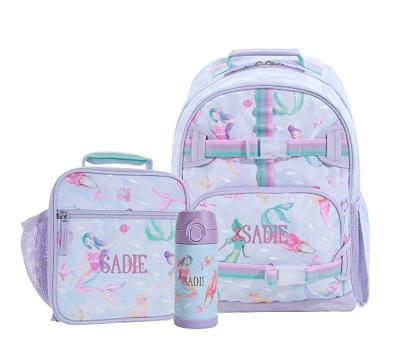 Mackenzie Rainbow Mermaid Glow-in-the-Dark Backpack Bundle, Set of 3 | Pottery Barn Kids
