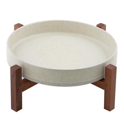 Eden Cream Footed Platter – Ladelle