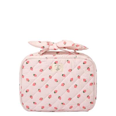 Hook Me Up Cosmetic Case Mini Strawberry Print | Poppy and Peonies
– Poppy & Peonies