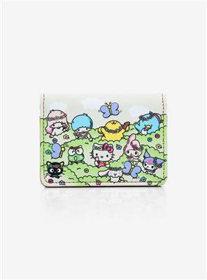 Hello Kitty And Friends Flower Fields Cardholder | Hot Topic