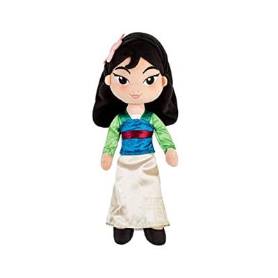 Disney Mulan Plush Doll, Mulan, Princess, Official Store, Adorable Soft Toy Plushies and Gifts, Perfect Present for Kids, Medium 14 Inches, Age 0+