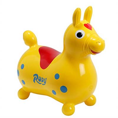 Gymnic Rody Hopping Horse Toy (Yellow)