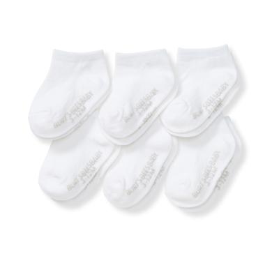 Solid Organic Cotton Baby Ankle Socks 6 Pack
– Burts Bees Baby
