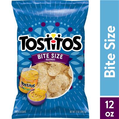 Tostitos Bite Size Tortilla Round Chips, 12 oz bag - Walmart.com
