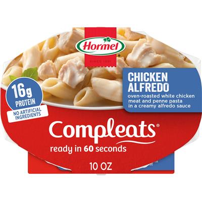 HORMEL COMPLEATS Chicken Alfredo, Shelf Stable, 10 oz Plastic Tray - Walmart.com