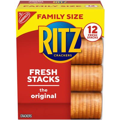 RITZ Fresh Stacks Original Crackers, Family Size, 17.8 oz - Walmart.com