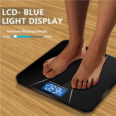 Ktaxon Bathroom Weight Scale, Highly Accurate Digital Bathroom Body Scale, Measures Weight up to 180kg/396 lbs., Black - Walmart.com