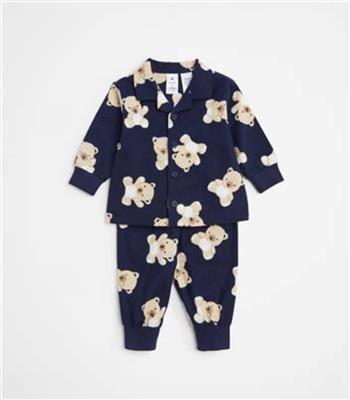 Baby Bear Cotton Flannelette Pyjama Set | Target Australia