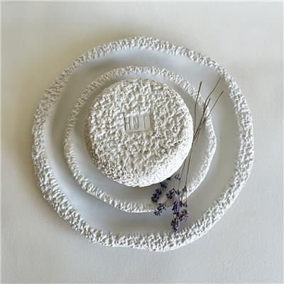 Unique Coral Ceramic Plates & Bowl - Set of 3 | KOTI®