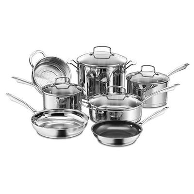 Cuisinart® Professional Series™ 11-pc. Stainless Steel Cookware Set