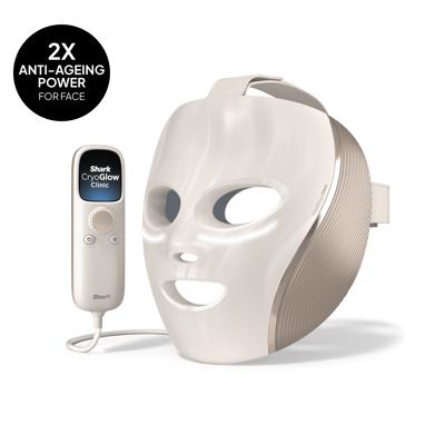 Shark CryoGlow Clinic LED Face Mask - White Gold | SharkNinja UK