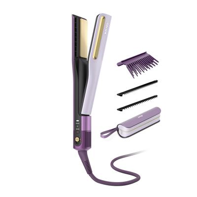 Shark SilkiPro Straight Hair Straightener & Dryer - Turquoise Wave HT401UKBL | SharkNinja UK