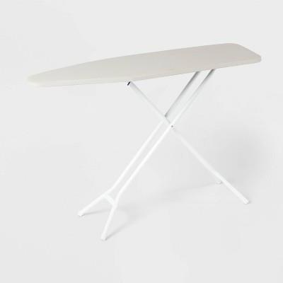 Standard Ironing Board White Metal With Creamy Chai Cover - Room Essentials™ : Target
