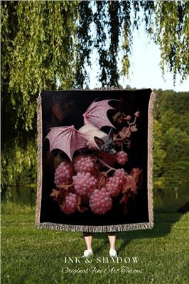 Mauve Pink Bat Tapestry Woven Throw Blanket Pastel Decor Halloween Bat Tapestry Pastel Goth Art Gothic Decor Tapestry Woven Wall Hanging - Etsy