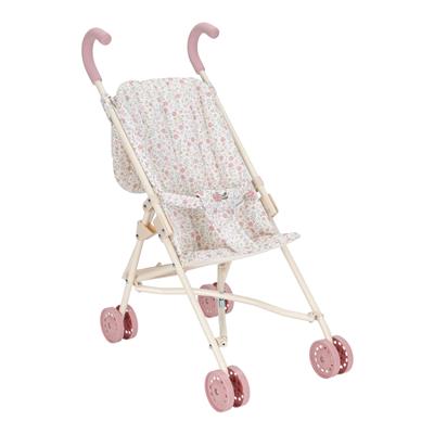 Little Dutch - Metal Doll Stroller - White