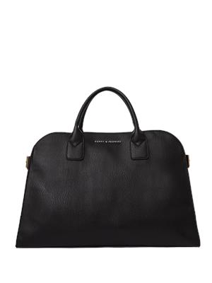 Uptown Tote Black | Poppy and Peonies – Poppy & Peonies