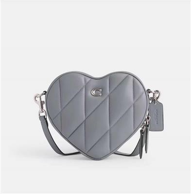 COACH®: Heart Crossbody Bag With Quilting