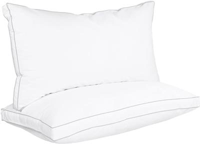 Amazon.com: Utopia Bedding Bed Pillows for Sleeping King Size (White), Set of 2, Cooling Hotel Quality, Gusseted Pillow for Back, Stomach or Side Slee