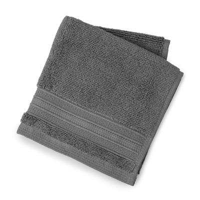 hometrends Solid Washcloth, Charcoal, 1 Washcloth, 13 x 13 - Walmart.ca