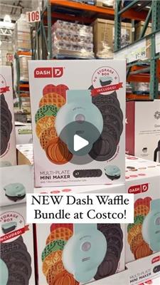 Costco Empties | NEW Dash Waffle Maker Bundle @costco
#costco_empties #costco #costckfinds #dashwafflemaker #waffle #waffles #wafflemaker | Instagram