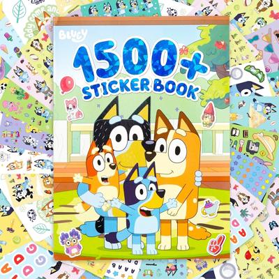 Amazon.com: Horizon Group USA Sticker Book, Bluey, 1500+ Stickers | Large and Small Paper Stickers, Kids Stickers for Notebooks, Journals, Scrapbookin