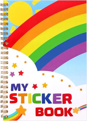 Amazon.com: Reusable Sticker Collecting Book,A5 Stickers Organizer Book with Tool | Suitable for Most Stickers,Release Paper,Reusable Sticker Storage,